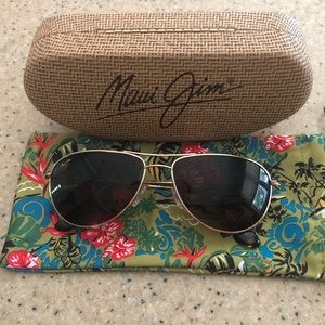 New Maui Jim Sea House Sunglasses with Case